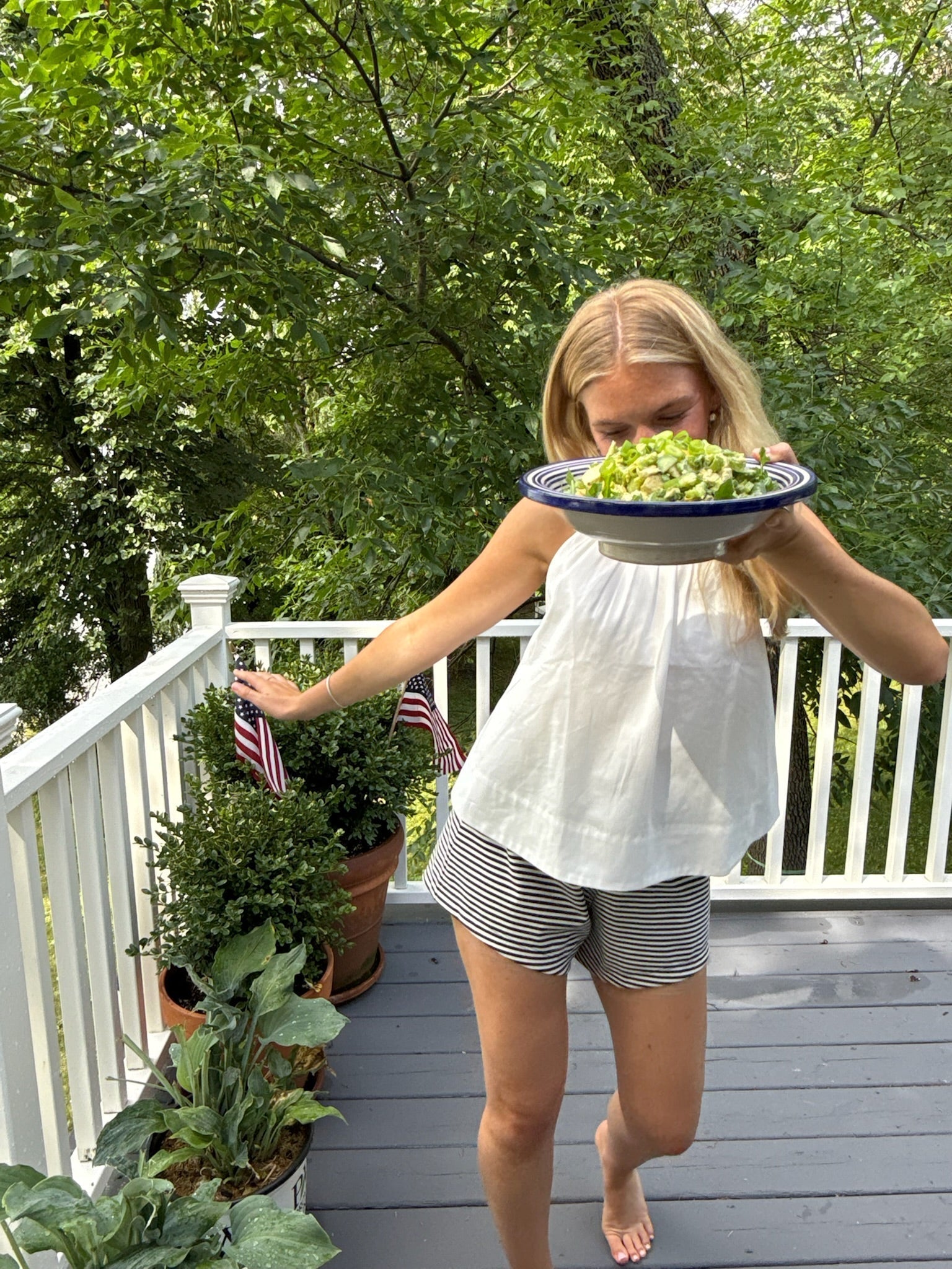 Green goddess chicken salad
