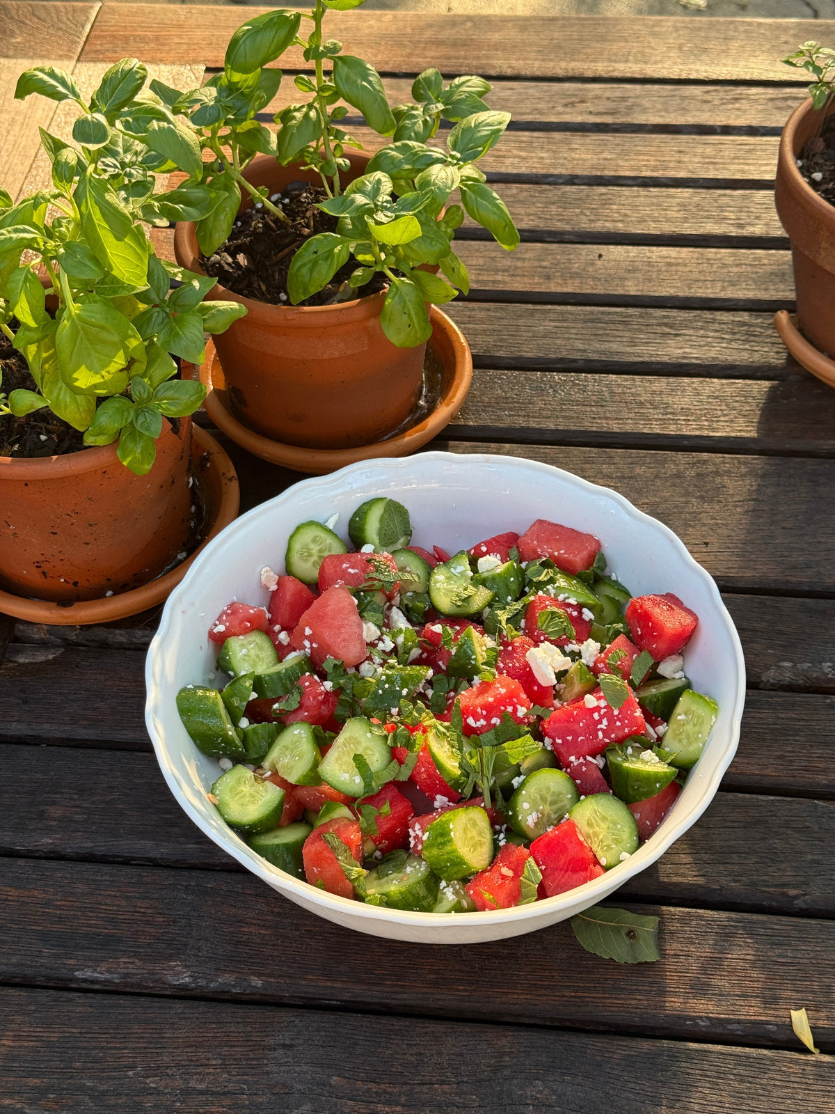 Watermelon & Feta Salad
