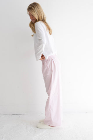 Bridget Pant in Pink Stripe
