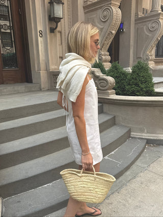 Mini Straw Tote
