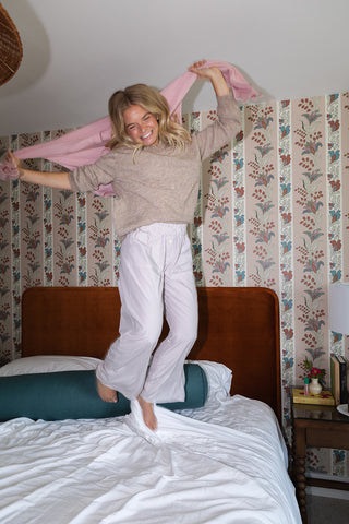 Whit Sweater in Heather Taupe
