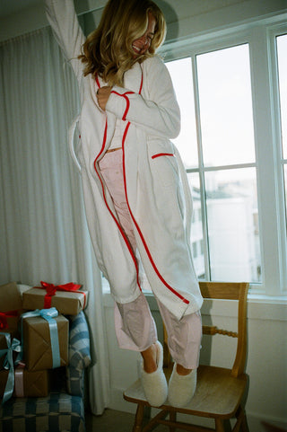 Bridget Pant in Pink Stripe
